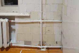 Монтаж радиатора отопления